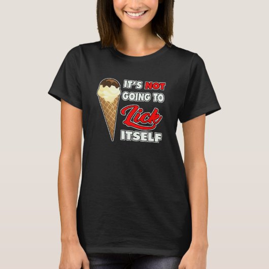 Het zal geen ITSelf Ice Cone 3 T-shirt (Voorkant)