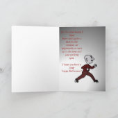 Het zal niet de Zelfde Kaart van de Pensionering (Binnen)