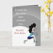 Het zal niet de Zelfde Kaart van de Pensionering (Gele Bloem)