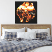 Het zal ons allemaal vernietigen! canvas afdruk (Insitu (Slaapkamer))