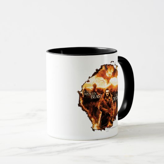 Het zal ons allemaal vernietigen! mok (Voorkant rechts)