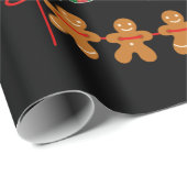 Het zal zichzelf geen sneeuwman maken. cadeaupapier (Rol Hoek)