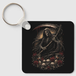 Het Zandloperglas van de Oogster Sleutelhanger