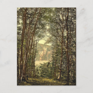 Het zaubergat (Enchanted Grotto) en Rheinstein, Briefkaart