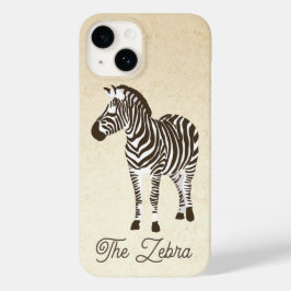 Het Zebra-kleurenblok Case-Mate iPhone 14 Hoesje