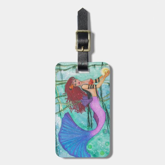 Het Zee Bagagelabel (Voorkant verticaal)