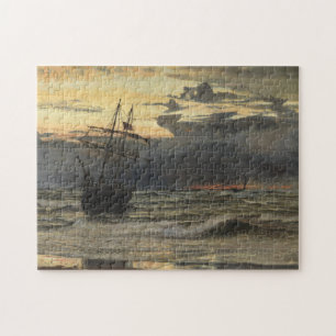Het Zee-Beach na een Tijd van het Storm, Dagen Legpuzzel