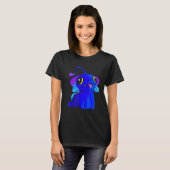 Het Zee Beast Blue T-shirt (Voorkant volledig)
