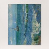 Het Zee bij Les Saintes Maries de la Mer | Van Gog Legpuzzel (Verticaal)