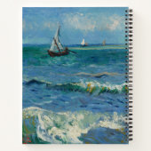 Het Zee bij Les Saintes Maries de la Mer | Van Gog Notitieboek (Achterkant)