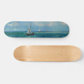 Het Zee bij Les Saintes Maries de la Mer | Van Gog Persoonlijk Skateboard (Horizontaal)