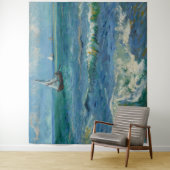 Het Zee bij Les Saintes Maries de la Mer | Van Gog Wandkleed (In situ)