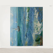 Het Zee bij Les Saintes Maries de la Mer | Van Gog Wandkleed (Voorkant)