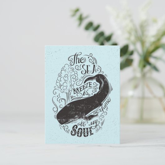 Het Zee Breeze is parfumus Briefkaart (Staand voorkant)