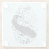 Het Zee Breeze is parfumus Glazen Onderzetter (Achterkant)