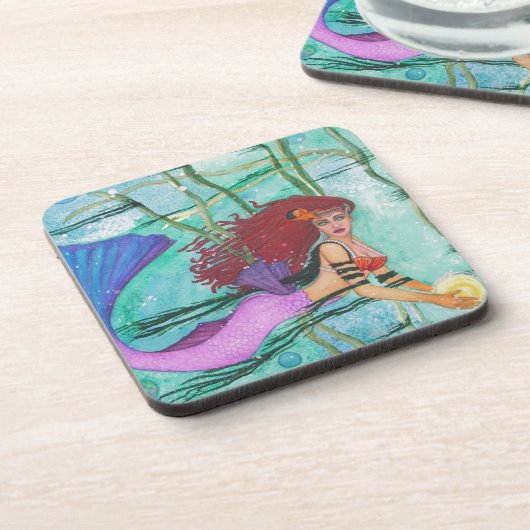 Het Zee Drankjes Onderzetter (Linkerzijde)