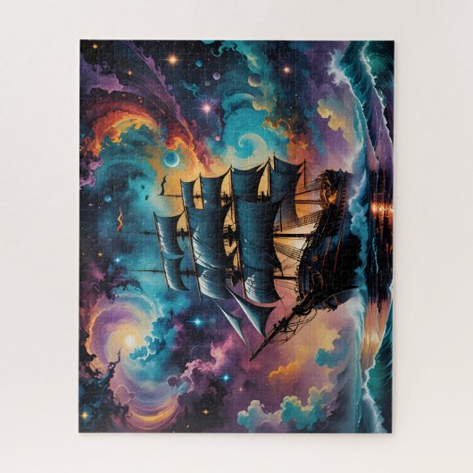 Het Zee en de kosmos Legpuzzel (Verticaal)