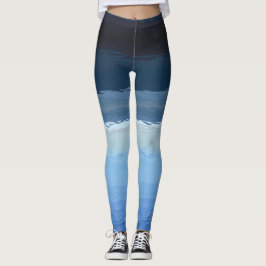 het zee en de lucht - Kerteminde 4 Leggings