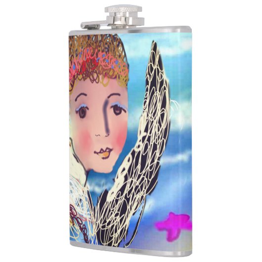 Het zee engel heupfles (Links)