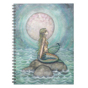 Het Zee Fantasy Art Mermaid Notitieboek