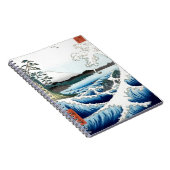 "Het Zee" Hiroshige Ukiyo-e Notitieboek (Rechterzijde)