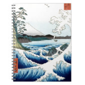 "Het Zee" Hiroshige Ukiyo-e Notitieboek (Voorkant)