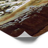 Het Zee Ice, Caspar David Friedrich Poster (Hoek)