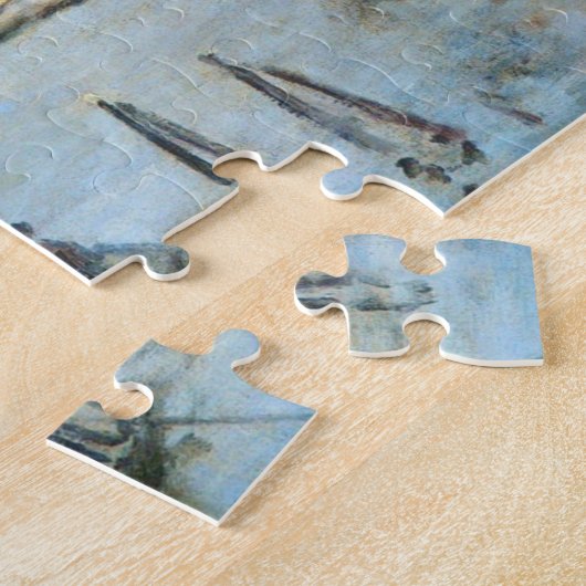 Het Zee in Amsterdam Monet Fine Art Legpuzzel (Zijkant)