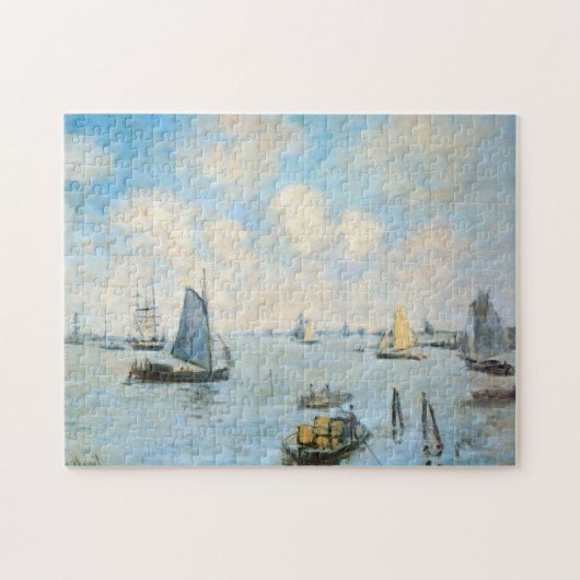 Het Zee in Amsterdam Monet Fine Art Legpuzzel (Horizontaal)