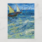 Het Zee in Saintes-Maries door Vincent van Gogh Briefkaart (Voorkant)