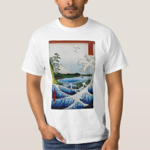 Het Zee in Satta in de provincie Suruga, 1858 T-shirt
