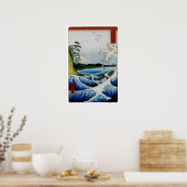 Het Zee in Satta in de provincie Suruga Poster (Keuken)