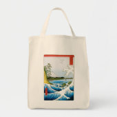 Het Zee in Satta in de provincie Suruga Tote Bag (Voorkant)