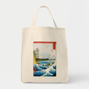 Het Zee in Satta in de provincie Suruga Tote Bag