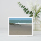 het zee in Uruguay Briefkaart (Staand voorkant)