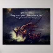 Het Zee kalmeren Poster (Voorkant)