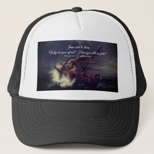 Het Zee kalmeren Trucker Pet (Voorkant)