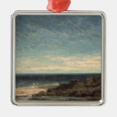 Het Zee Metalen Ornament (Voorkant)