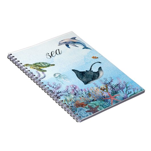 Het zee notitieboek (Rechterzijde)