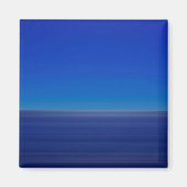 "Het zee ontmoet de hemel vlak voor zonsopgang" Magneet (Voorkant)