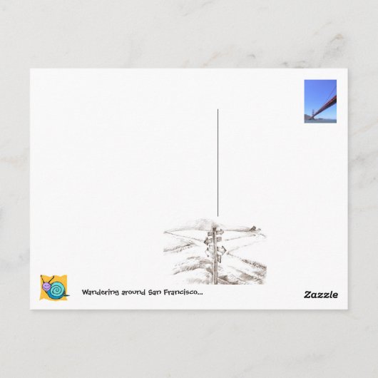 Het Zee over het hoofd zien... Briefkaart (Achterkant)