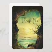 Het Zee Schilderachtig Foto vergeten Dank u Bedankkaart (Voorkant / Achterkant)