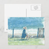 Het Zee schilderen Briefkaart (Voorkant / Achterkant)