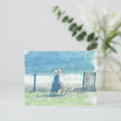 Het Zee schilderen Briefkaart (Staand voorkant)