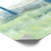 Het Zee schilderen Poster (Hoek)