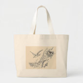 Het Zee springt Grote Tote Bag (Voorkant)