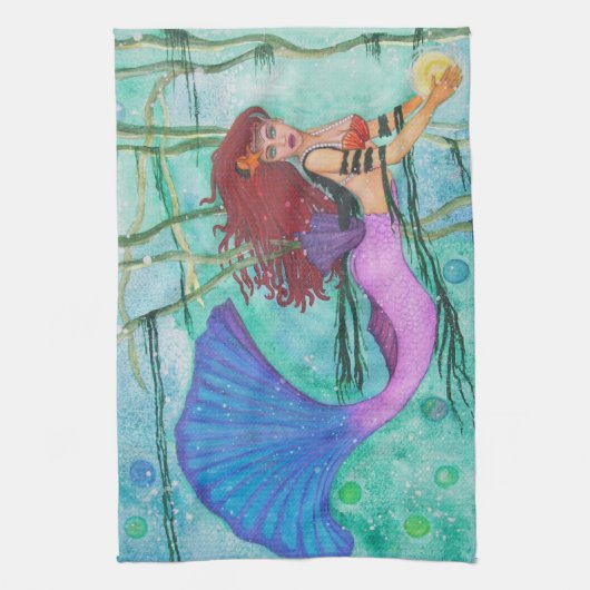 Het Zee Theedoek (Verticaal)