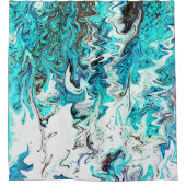 Het Zee van de Rushing..... Douchegordijn (Voorkant)