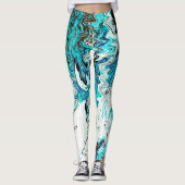 Het Zee van de Rushing..... Leggings (Voorkant)