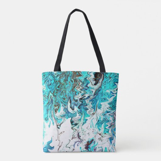 Het Zee van de Rushing..... Tote Bag (Achterkant)
